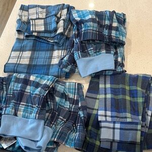 10 PIECES-BOYS 4 PJ TOPS SIZE 14, 4 RANDOM PJ BOTTOMS SIZE 16  1 FULL SET 16/18.